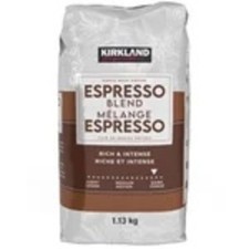 Kirkland Signature Espresso Blend Pack of 1.13 kg 22.29 per kilo