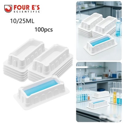 10ml/25mL Reagent Reservoir PS V-Bottom Non-Pyrogenic 100pcs
