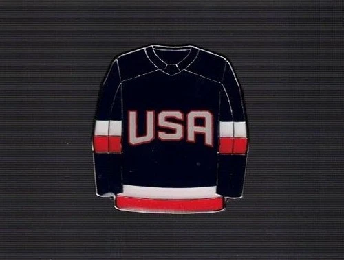 4 Nations Face-Off / 2025 USA Shirt logo, NHL Hockey pin