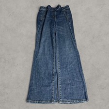 Ann Taylor Margo Waist Original Fit Wide Leg Denim Jeans Women Size 6
