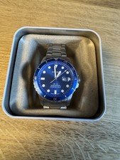 Fossil Blue Uhr Für Herren, Quarzwerk Mit Edelstahlband