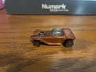 Hot Wheels 1968 Beatnik Bandit Car Vintage Redline, Orange with Gray Interior