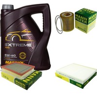 Mann Inspektionspaket 5L Mannol Extreme 5W-40 FüR Opel Zafira B 1.9 Cdti