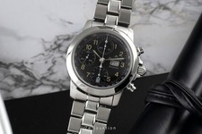 Maurice Lacroix Croneo Chronograph Automatik Edelstahl Ref. 39721-6705 B&P 2001