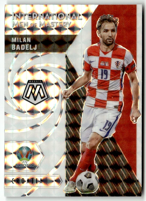 Panini Mosaic 2020 UEFA Euro EM No. 26 Milan Badelj Men of Mastery Mosaic