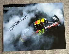 Jeff Gordon Signed 8x10 Photo Axalta Victory Burnout Celebration NASCAR Auto COA