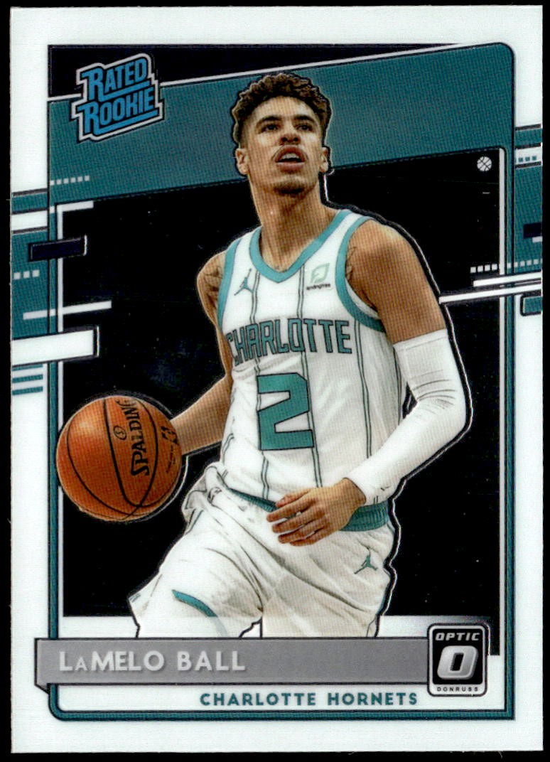 2020-21 Donruss Optic #153 LaMelo Ball Rated Rookie E1