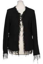 Iro Strickjacke Damen Cardigan Jacke Gr. EU 34 Baumwolle Schwarz #1g58t7t