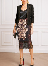 SALE! $3900 LUXURY GIFT! STATEMENT! DOLCE & GABBANA ITALY SKIRT size 40-42