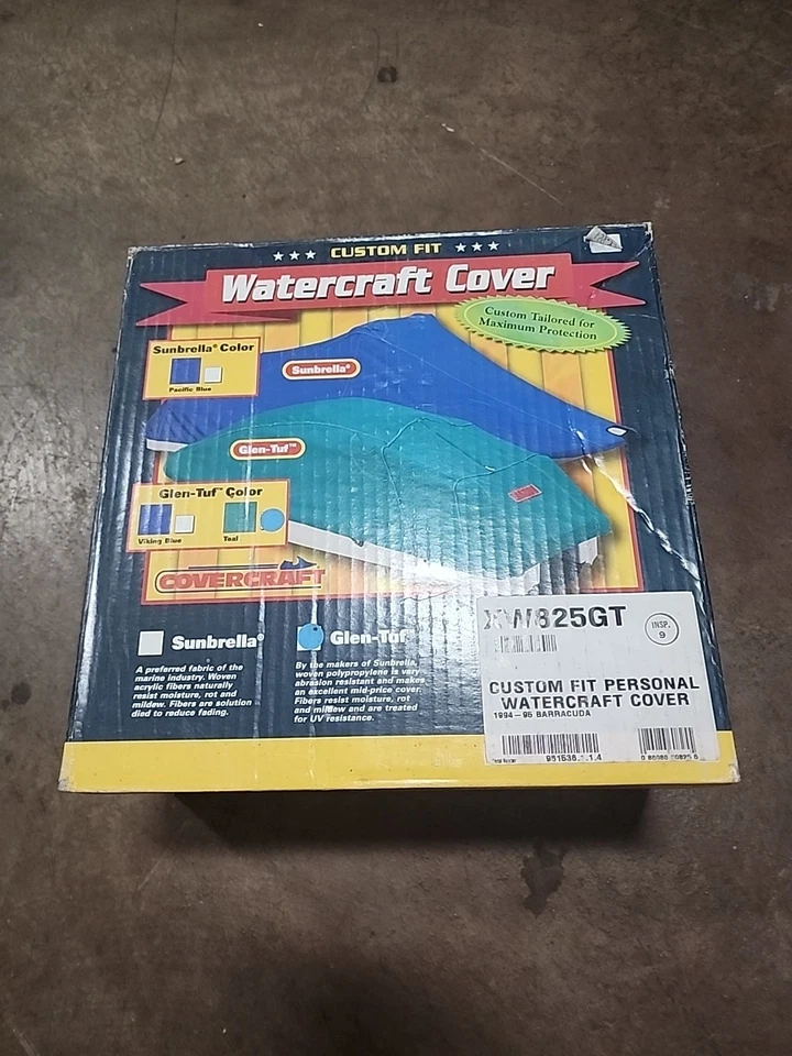 Cubierta personalizada para embarcación personal 1994-1995 tigre tiburón barracuda Foto 4 de 4