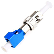Single Mode 9/125 SM ST Male to LC Female Hybrid Optical Fiber Adapter Connector