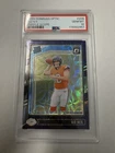 2024 Donruss Optic Bo Nix Purple Scope #209 Rated Rookie PSA 10 Gem Mint