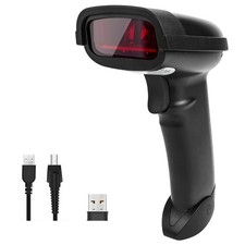 Wireless Barcode Scanner Handheld 1D Laser Reader NETUM NT-1698W Bluetooth Black