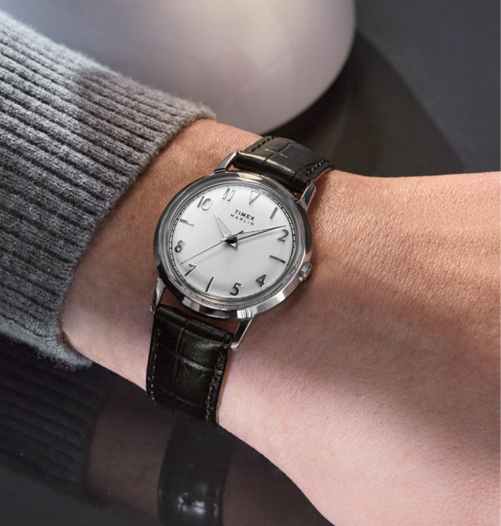 【専用】TIMEX Marlinクォーツ腕時計 未使用　tx-tw2y37600 Marlin® Quartz 34mm Leather Strap Watch - TW2Y37600 | Timex EU