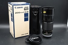 Canon FD 200mm f/2.8 SSC Lens RARE COMPLETE KIT EXCELLENT IN ORIGINAL BOX