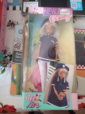 Nuevo en caja Steffi Love Mam mamá y bebé recién nacido muñeca embarazada pegatina Israel 1999