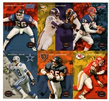 1993-94 Skybox Premium Football 6 Card Uncut Sheet