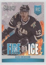 2013-14 Panini Select Fire on Ice Rookies Blue Prizm /25 Alex Chiasson #FR-8 oy2
