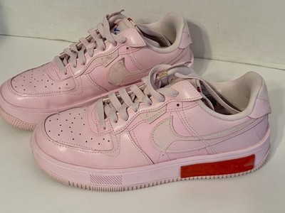 Nike Air Force 1 Low Fontana Pink Womens 9 US Skater Shoes Sneaker DA7024-600