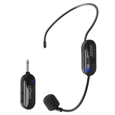 2.4G Drahtloses Mikrofon Headset 160 Fuß Reichweite Mikrosystem für Unterricht
