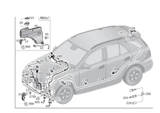 Genuine Mercedes-Benz Washer Fluid Level Sensor 2218209110