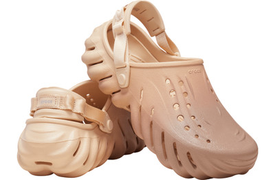 Crocs SZ 12 Echo Clogs Ombre Latte 209909-2Q9 Mens Dual-tone NWT $80