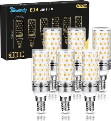 E14 LED Warmweiss 12W, 1200Lm LED Glühbirne Ersatz 100W | Warmweiß 3000K Maiskol - Bild 1 von 4