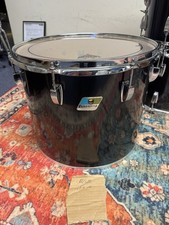 Ludwig 80’s 6-Ply 15x12” Concert Tom, Black Cortex