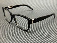 SAINT LAURENT SL M132 004 Black Women's Medium 55 mm Eyeglasses