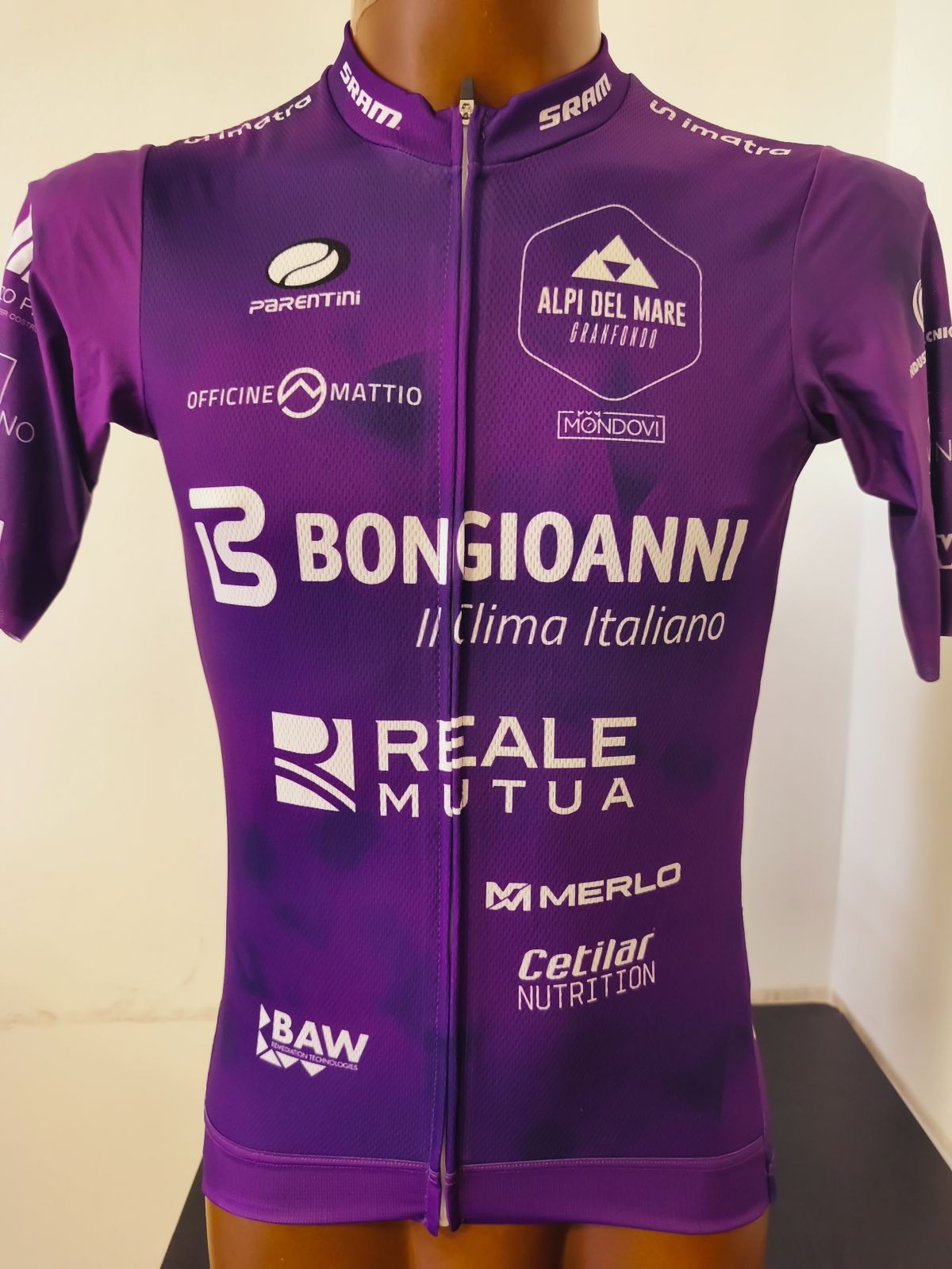 maglia CYCLING ciclismo originale vintage team GRANFONDO ALPI DEL MARE tg M