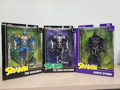 3 X Spawn The Redeemer Dark Redeemer & Raven Spawn Figures + Accessories