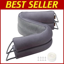 Bottom Door Draft Guard, Wind Blocker - 72 Inch Under Door