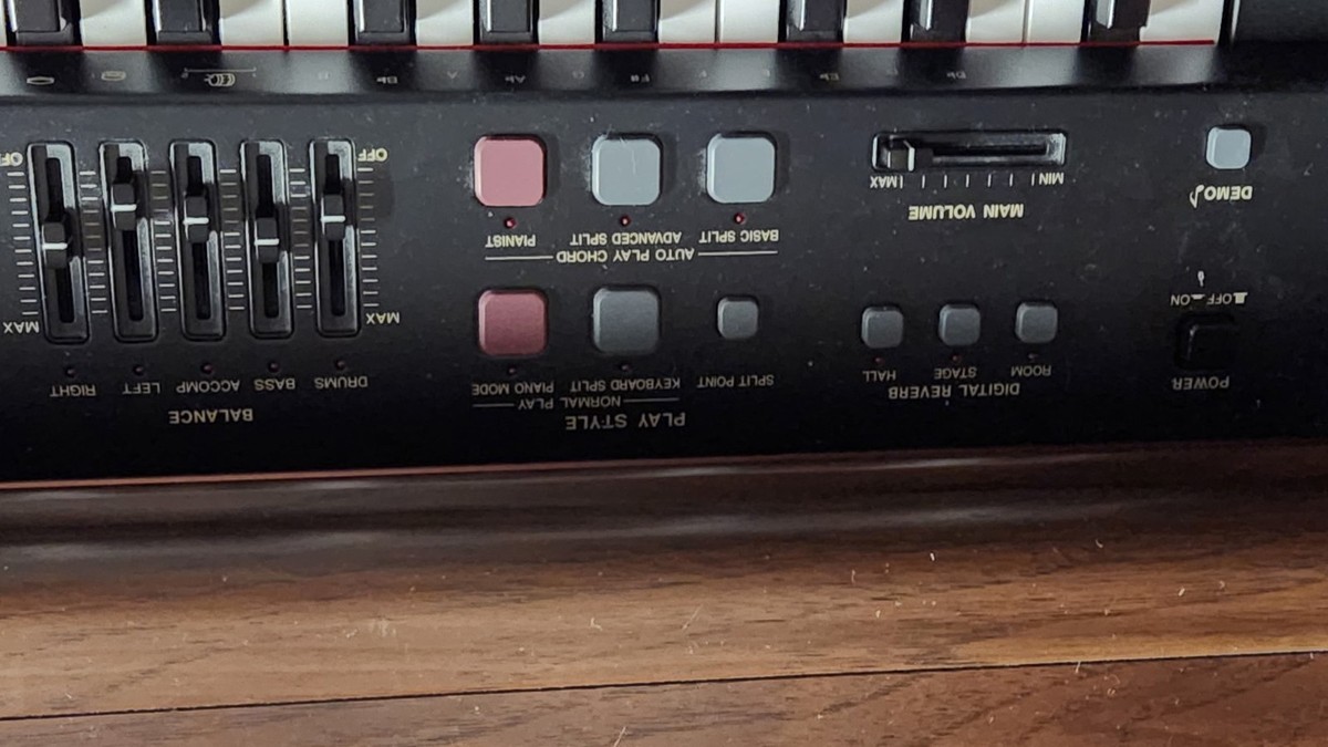 Electric Piano: Technics,Model#SX-PR250-MM,1990s, Diff.Piano Types