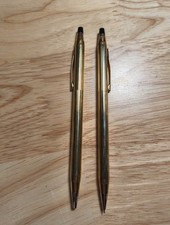 Vintage Cross 1/20 12k Gold Filled Pen 10K Gold Filled Pencil