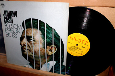 JOHNNY CASH: FOLSOM PRISON BLUES US PRESS 1979 HILLTOP JS 6114 COMPILATION NMINT