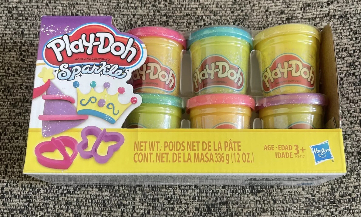 Play-Doh Sparkle Compound Collection 798627071182|