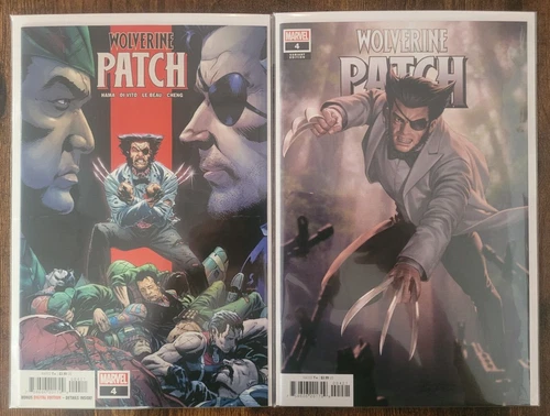 WOLVERINE: PATCH #4 Regular & Jung-Geun Yoon Variant  Marvel Comics