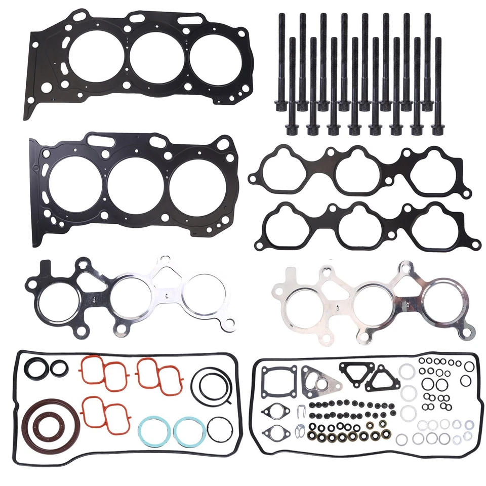 Head Gasket Set Bolts 2GRFE For Toyota Camry Sienna Lexus ES350 3.5L 2005-2016 Foto 3 de 4