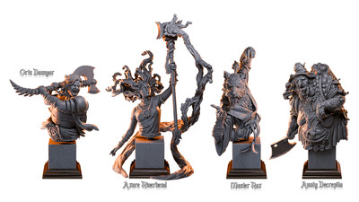 3D Druck - Resin - Fantasy - Büsten - 53