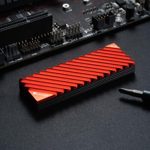M.2-3 Heat Sink Cooling Pads M.2 2280 SSD Heat Dissipation Radiator UK - Bild 2 von 6