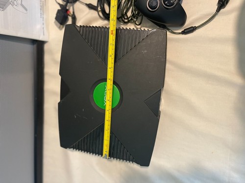 Original Xbox (OG) Konsole komplett mit Controller, AV-Kabel, Netzkabel getestet - Bild 8 von 11