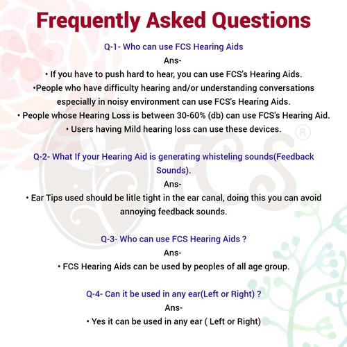FCS K-80 ITC Wireless In the Ear Sound Hearing Amplifier For Mild Hearing Loss. - Picture 3 of 10