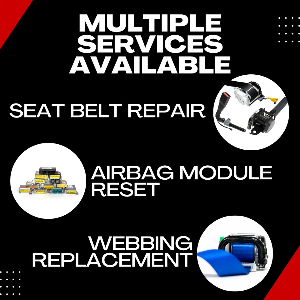 MERCEDES-BENZ CL65 AMG SINGLE STAGE SEAT BELT REPAIR SERVICE - FOR MERCEDES CL65 - Image 4 of 4
