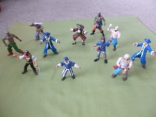 11 X  PIRATE FIGURES ELC OR OTHER MAKES .