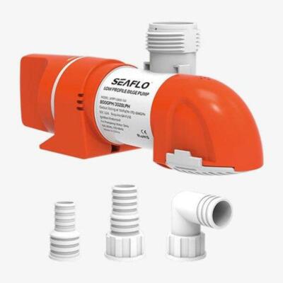 Seaflo 12V 1100GPH Auto Bilgenpumpe Low Profile Water Sensing BP1G110014A