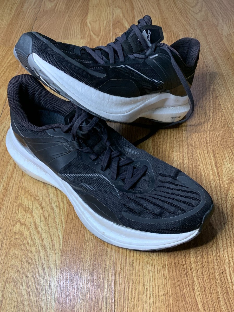 Saucony Shoes Mens 12 Black Tempus Training Running Lightweight