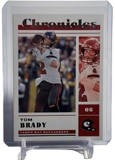 2022 Panini Chronicles Tom Brady Tampa Bay Buccaneers Card #25 W/Top Loader