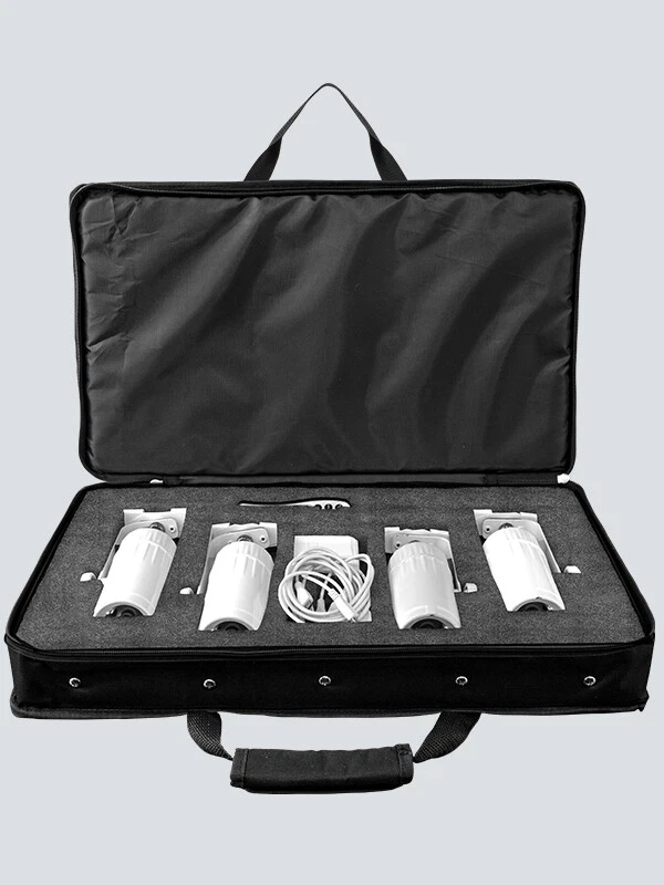 Pair of 2x CHAUVET DJ EZpin Pack 4 Four Battery-Powered LED Pin Spots - Image 4 of 4