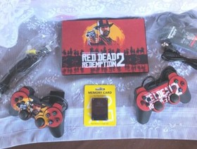 SONY PLAYSTATION 2 PS2 SLIM VINYL SKIN CONSOLE LOT BUNDLE WITH 6 GAMES