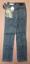 Vintage 1980  s Sergio Valentes Kids Polar Denim Pants, Deadstock NWT, Size 10
